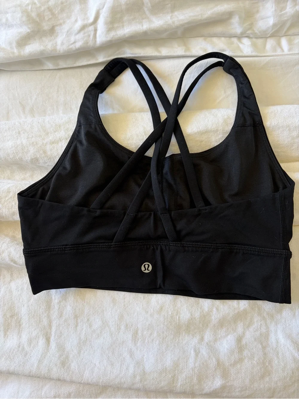 Lululemon Black Seamless Sports Bralette
